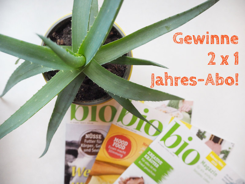 goodblog Geburtstags-Gewinnspiel: Jahresabo Biomagazin