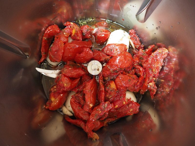goodblog: Faltenbrot mit Tomaten und Mozzarella - vorbereiten