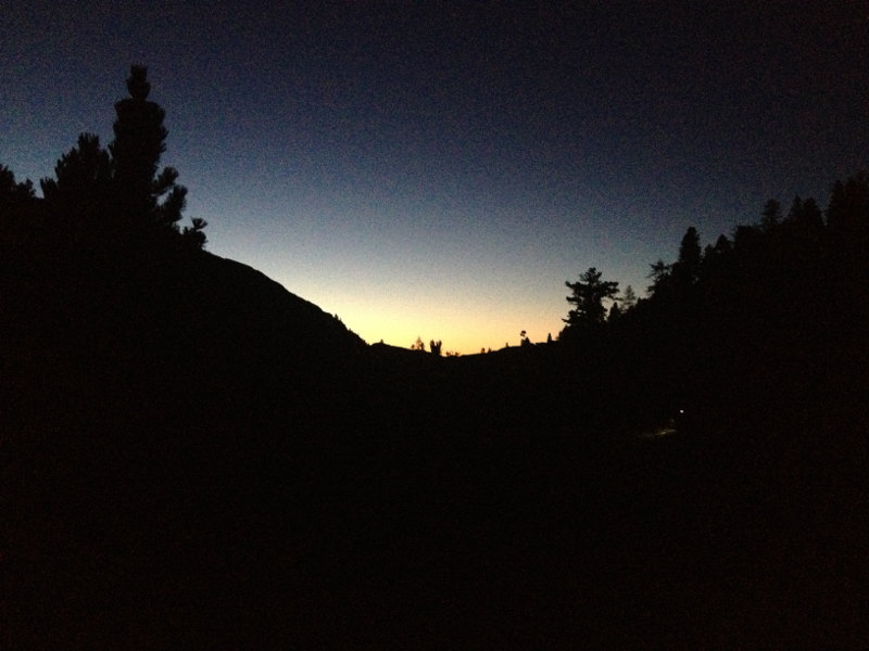 goodblog: Die schönsten Sonnenuntergänge am Berg