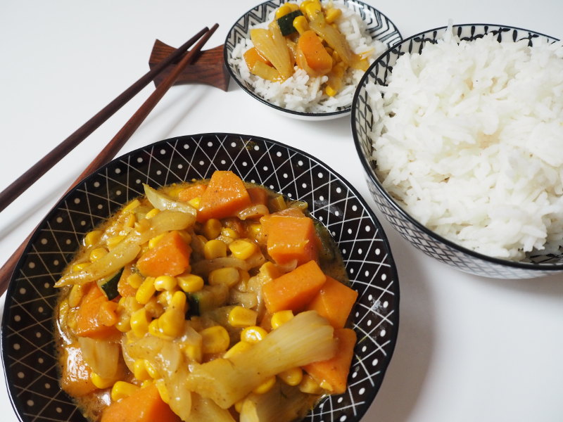 goodblog: Thai Curry mit Süßkartoffeln